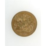 Half Sovereign 22ct gold coin Queen Victoria 1897