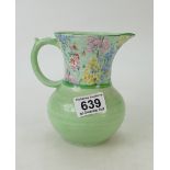 Shelley jug decorated in the Melody design,