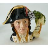 Royal Doulton large character jug Captain Bligh D6967,