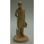 Sunset Ware figure by Maddock - Made in England 25cm high.