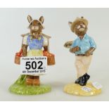 Royal Doulton UK I C bunnykins Dutch DB274 and Sydney DB195 ( produced for Dalbry Antiques) .