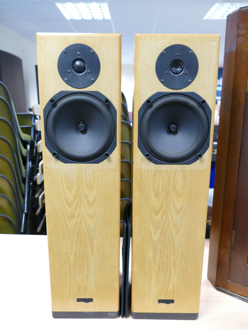 Pair of Rega Branded Jura Loudspeakers (Serial No. 006615 & 006616.