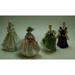 Collection Of Royal Doulton Ladies.