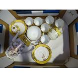 A Noritake coffee set to include coffee cans, saucers,
