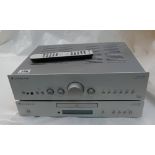 Cambridge Audio Azur 540A integrated Amplifier & matching Azur 640c Cd player with remote and power
