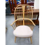 Ercol Honey Windsor arm chair