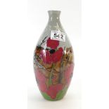 Moorcroft Lest we Forget vase, designed by Kerry Goodwin. Numbered Edition 320, height 23cm.
