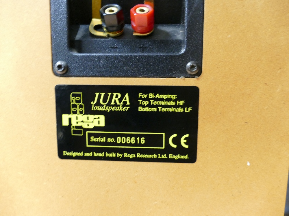 Pair of Rega Branded Jura Loudspeakers (Serial No. 006615 & 006616. - Image 2 of 2
