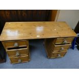 20th Century pine desk