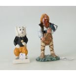 Royal Doulton character figure Gimli HN2922 and Beswick figure Pong Ping from the Rupert the Bear