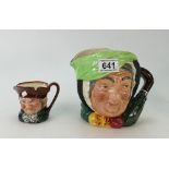 Royal Doulton large character jug Sairey