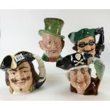 Royal Doulton large character jugs Long