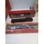 Hornby 00 gauge Britannia, Black 9F and Streamlined Coronation