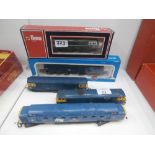 Collection of 5 00 gauge Diesel locomotives