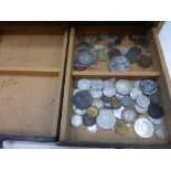 Quantity of Georgian, Victorian and later coins to include Florins and Crowns, mixed currencies