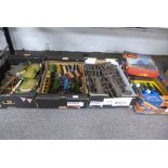 Quantity of Hornby Tinplate railway triang train set The blue Pullman and sundries