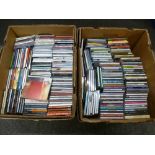 2 Trays of CDs incl. Bob Dylan, Pink Floyd and Rusty Nails