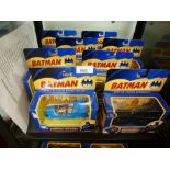 Quantity of Corgi DC comics, Batman Vehicles, boxed and 3 Johnny Lighting boxed vehicles