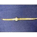 Rolex 1960's Ladies 9ct yellow gold precision cocktail/dress watch, stamped 375 on a 9ct yellow gold