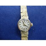 Rolex 1960's Ladies 9ct yellow gold precision cocktail/dress watch, stamped 375 on a 9ct yellow gold