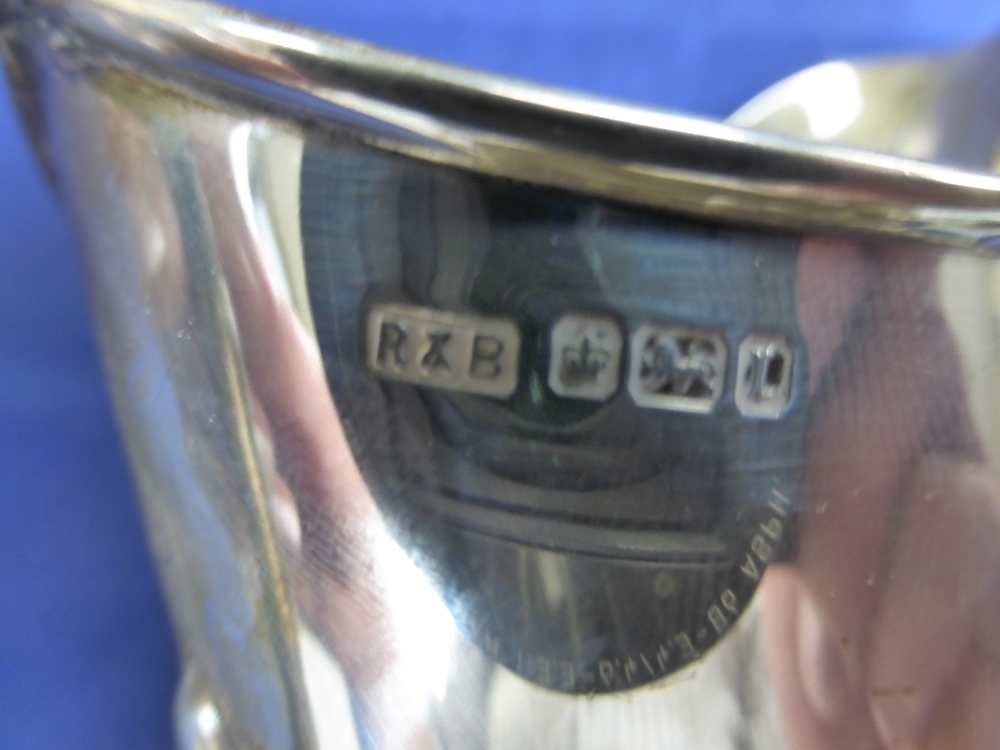 Edwardian silver double handled sugar bowl with half gadroon decoration, Sheffield 1903 and a - Image 2 of 4