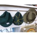 Vintage Scout leader's hat, Scout cap and school cap