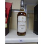 Bottle of Macallan 'Elegancia' 1991 scotch whisky, bottled in 2003. no box