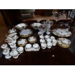 A quantity of Royal Albert 'Old Country Roses' dinnerware and similar