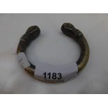 Metal detector find: Iron age style bangle