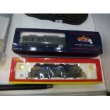 A Bachmann class 108 2 - car DMU, boxed and a Hornby diesel locomotive