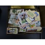 A quantity of cigarette cards and similar