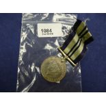 George VI India Service medal, 1939-1945, no inscription.