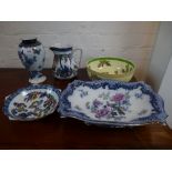 A selection of Losolware items to include a 'Rosewood' floral bowl