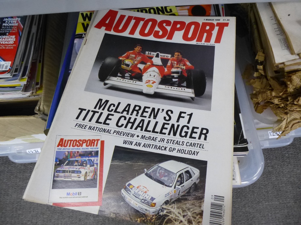 A large quantity of Autosport magazines mainly 1980's onwards many many hundreds - Image 3 of 3