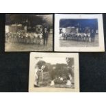 Three photographs from a 1908 Duns Show, the 60s prints from the John Wood collection. (3)