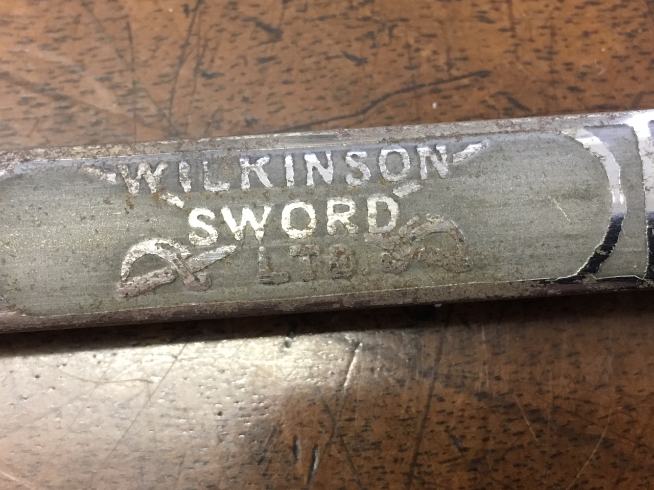 A leather cased Masonic Rose Croix sword, the tapering engraved blade by Wilkinson, having bound - Image 6 of 6