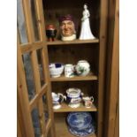 Miscellaneous ceramics including a Royal Worcester figurine of Prince William's decorative missus