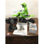 A boxed Anderson M5 motorcross bike, the 1:5 scale off road electric machine never used, complete