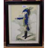 James Gillray (1757 - 1815), hand-coloured etching - The Arch Duke,