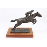 William Timyn (1902 - 1990), limited edition bronze - Spirit of The National, numbered 97,