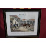 Pair of early Victorian hand-coloured engravings by J. Harris after R. Scanlan - Horse Dealing No.