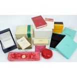 Collection of vintage watch boxes - to include Rolex and Omega