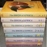 Seven volumes - The Birds of Africa, published by Academic Press,