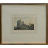 Attributed to Joseph Mallord William Turner (1775 - 1851), watercolour - Christchurch Abbey,