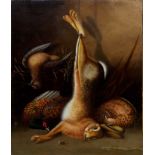 Benjamin Blake (1770 - 1830), oil on canvas - still life of dead game, unframed,