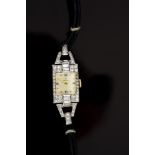 1930s ladies' Omega Art Deco white gold,