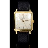 1960s gentlemen's Omega gold (18ct) wristwatch with automatic calibre 471 movement,