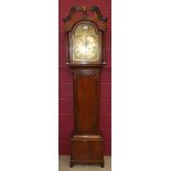 Late 18th / 19th century Scottish longcase clock with eight day movement,
