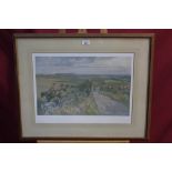 Lionel Edwards (1878 - 1966), signed print - The Cotswold, published by Eyre & Spottiswoode,