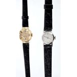 1950s / 1960s ladies' LeCoultre wristwatch with 17 jewel movement in circular case engraved 14k,